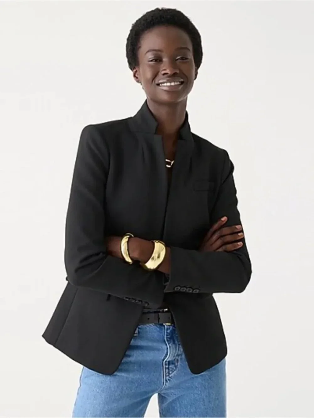 J.Crew Regent Blazer - Four-Season Stretch - Black - Size 0